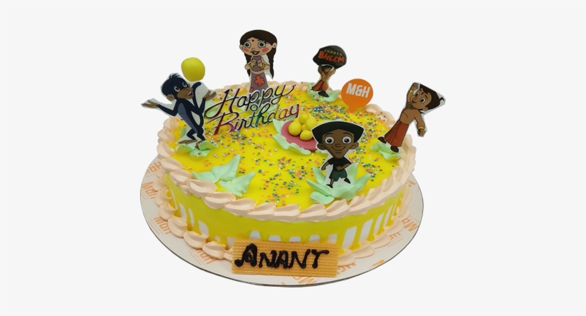 Chhota Bheem Cake - Birthday Cake, transparent png #8010683
