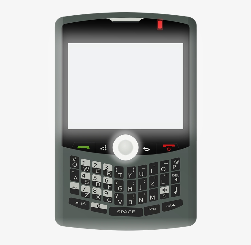 Blackberry Mobile Png Transparent Image - Black Berry Mobile Clipart, transparent png #8011155