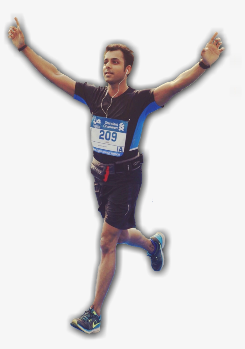 Raahil Modi Is A Mumbai-based Marathoner Focused On - Ultramarathon, transparent png #8011258