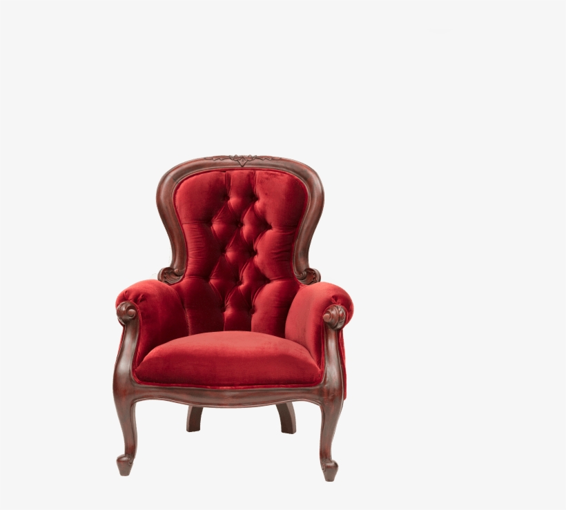 Ruby Velvet Royal Pair Chairs - Club Chair, transparent png #8011333