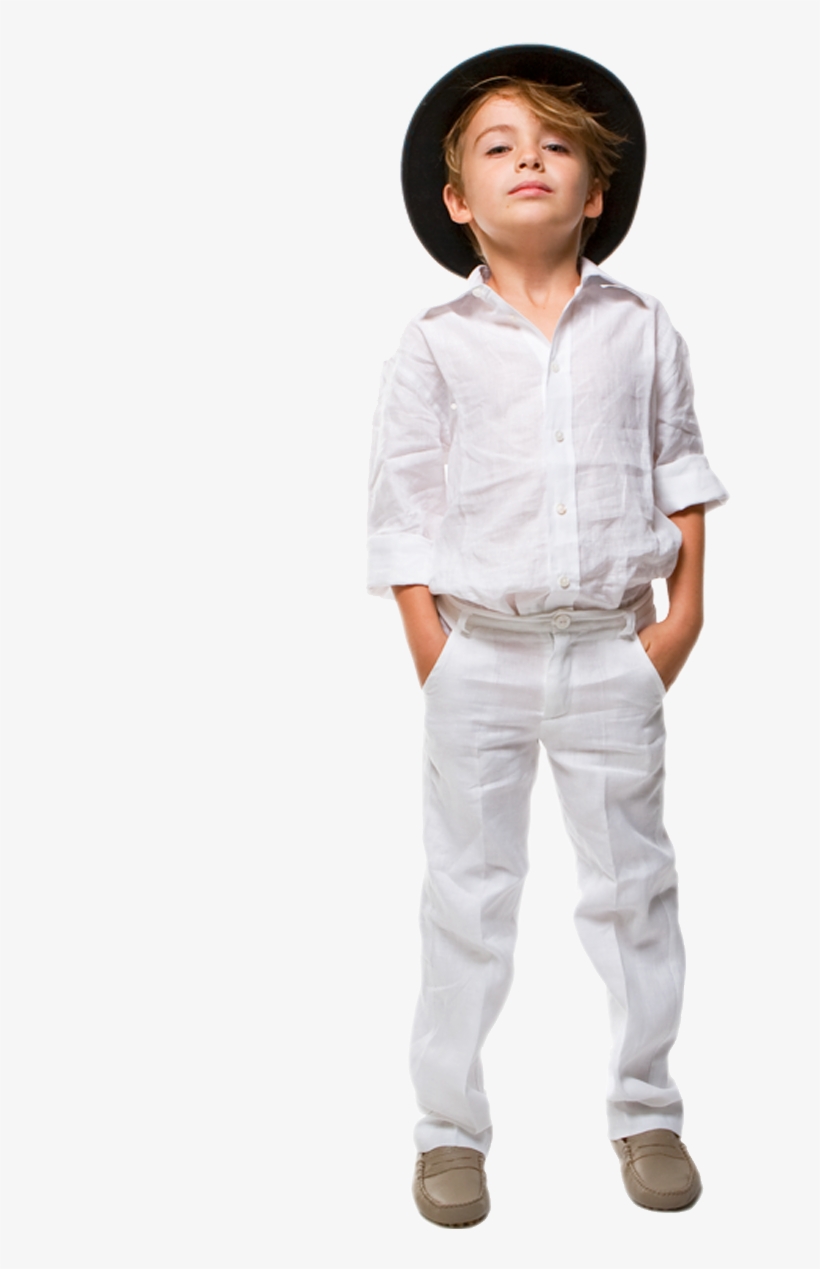 boys white linen outfit
