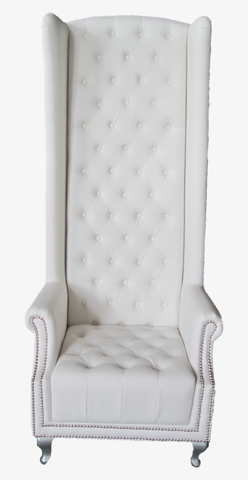 High Back Chairs Are My Fave More - White High Back Accent Chair, transparent png #8011479