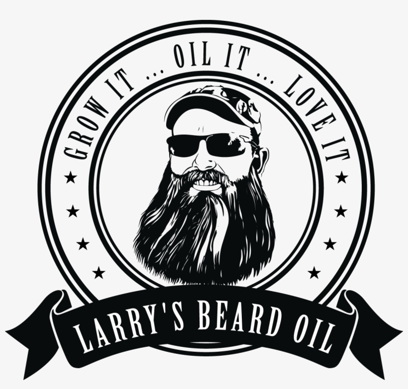 Larrys Beard Oil - Black Bear, transparent png #8011975
