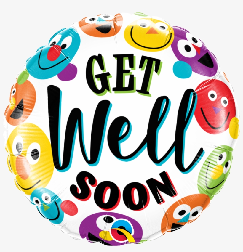 Get Well Balloon Or Bouquet - Gws Get Well Soon, transparent png #8012082