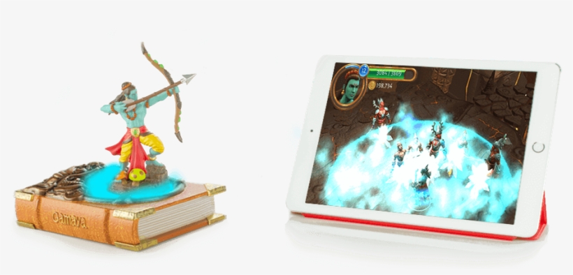 Simply Place A Character On The Toy Station To Transmit - Action Figure, transparent png #8012408