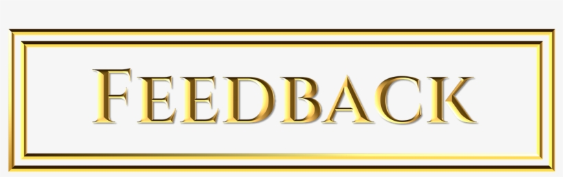 Gold Feedback Button - Parallel, transparent png #8012493
