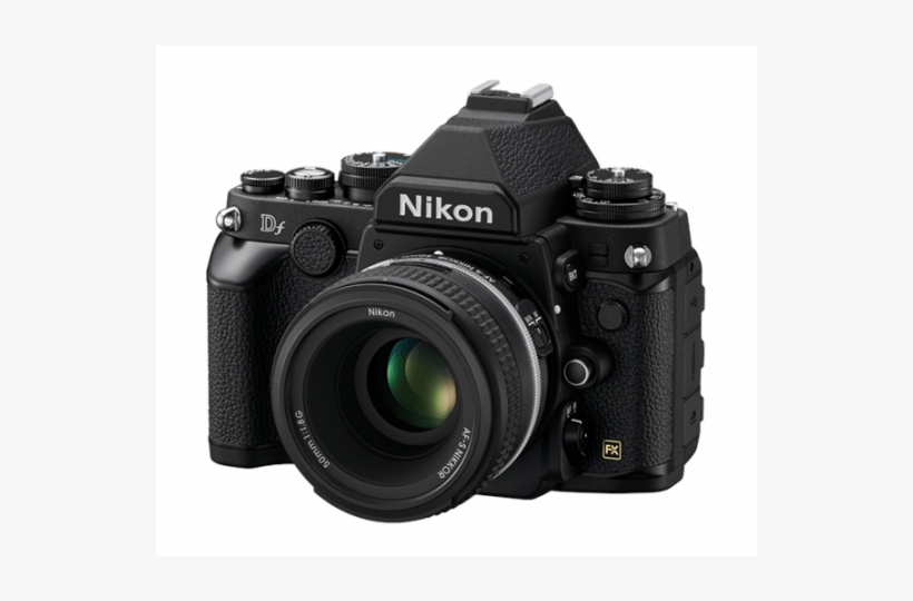 Df Fx Format Digital Slr Camera W/ Af S Nikkor 50mm - Df Nikon, transparent png #8012808