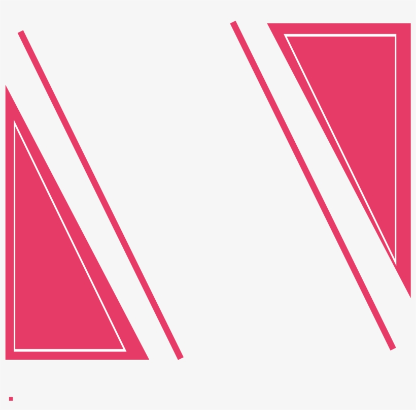 Decoration Clipart Triangle - Triangle, transparent png #8012857