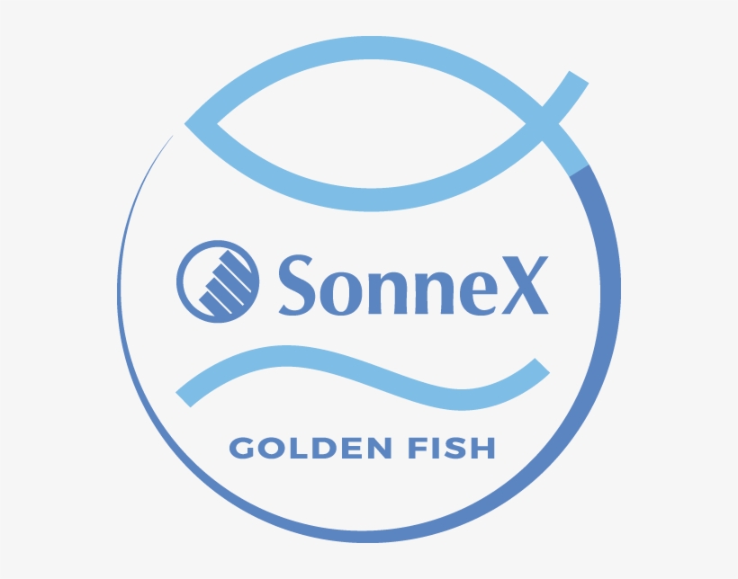 Sonnex Logo Goldenfish - Circle, transparent png #8013173