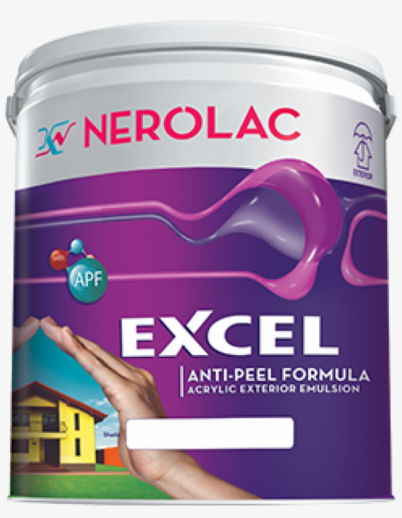 Nerolac Excel Anti-peel Acrylic Exterior Emulsion Is - Nerolac Excel Mica Marble, transparent png #8013752