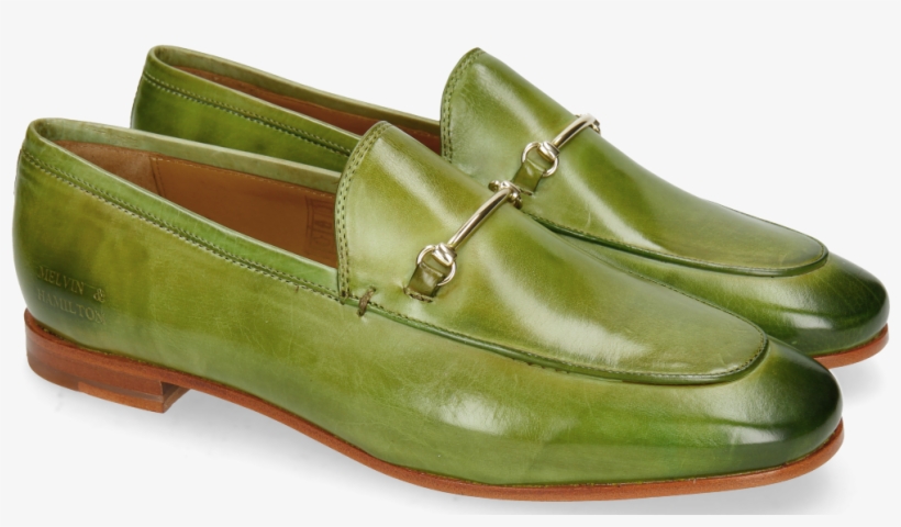 Loafers Scarlett 1 New Grass Trim Gold - Melvin & Hamilton, transparent png #8013962