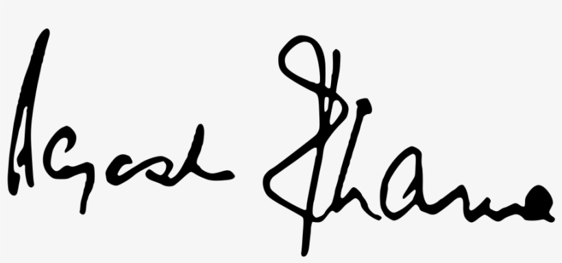 Rajesh Khanna Signature - Calligraphy, transparent png #8014283