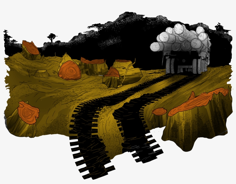 Defending Their Rainforest Territories Against Our - Illustration, transparent png #8015207