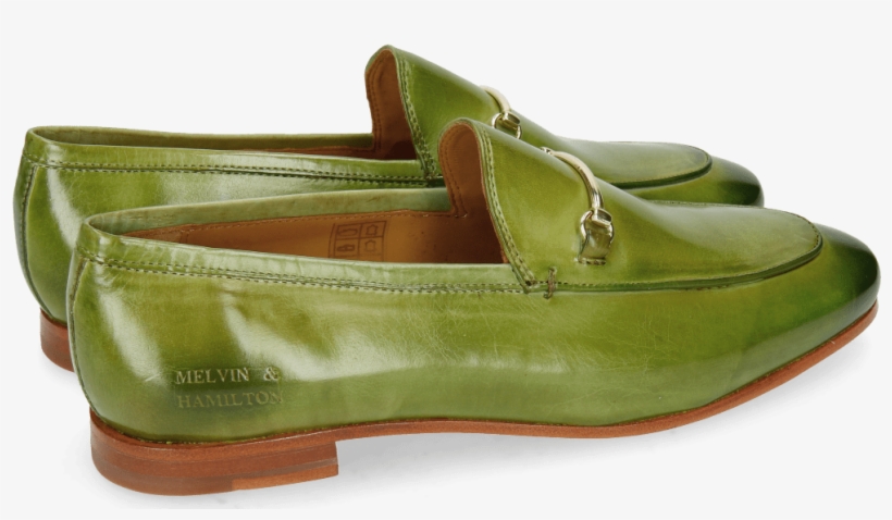 Loafers Scarlett 1 New Grass Trim Gold - Slip-on Shoe, transparent png #8015303