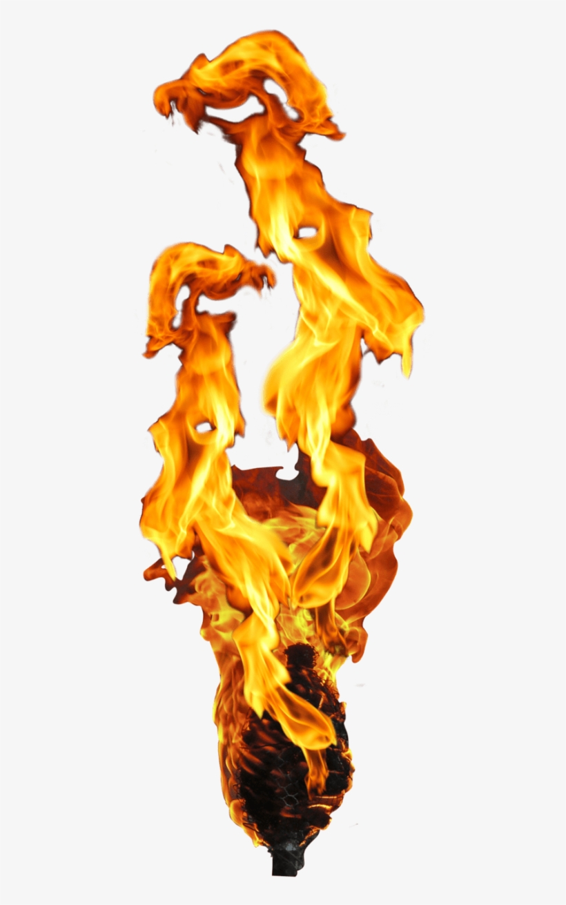 Free Png Download Flame Fire On A Torch Png Images - Fire On Torch Png, transparent png #8015330