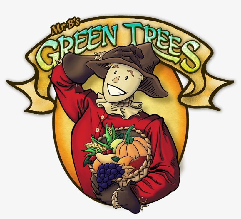 B's Green Trees - Mr Green Trees, transparent png #8016047