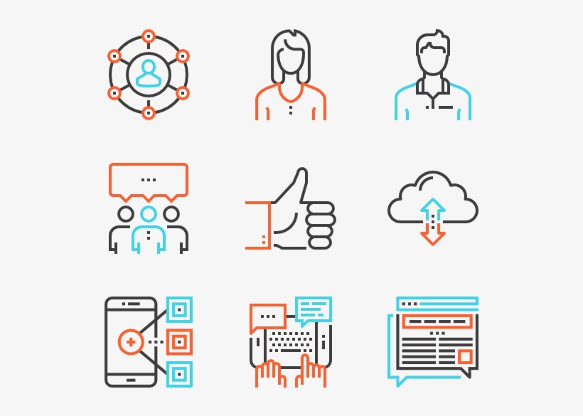 Social Media And Network, transparent png #8016670