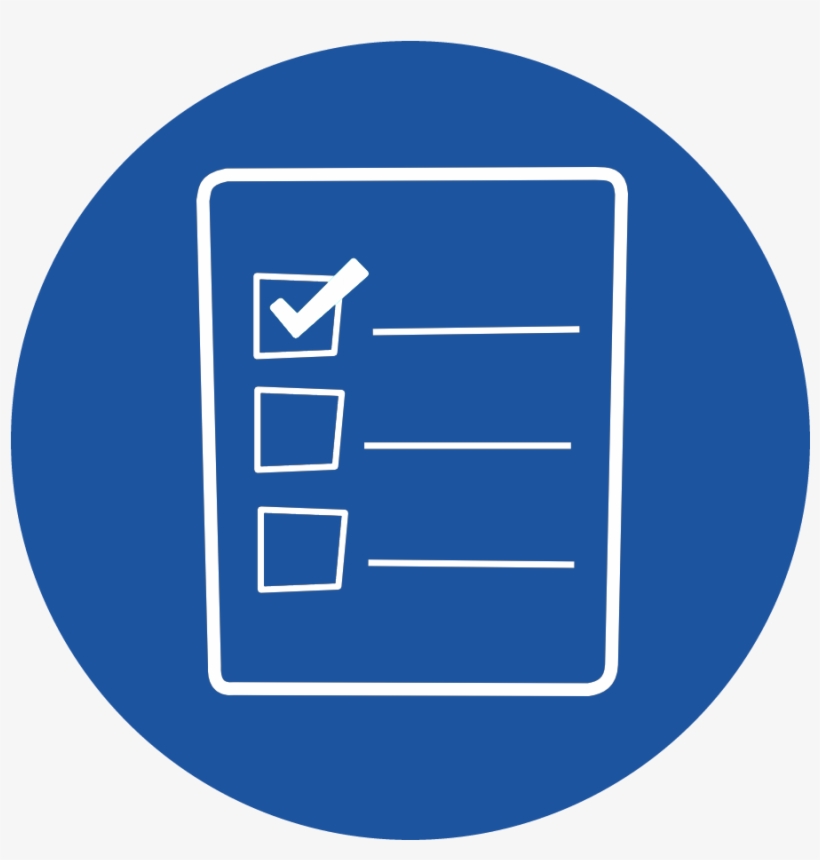 Checklist2 - Circle, transparent png #8017050