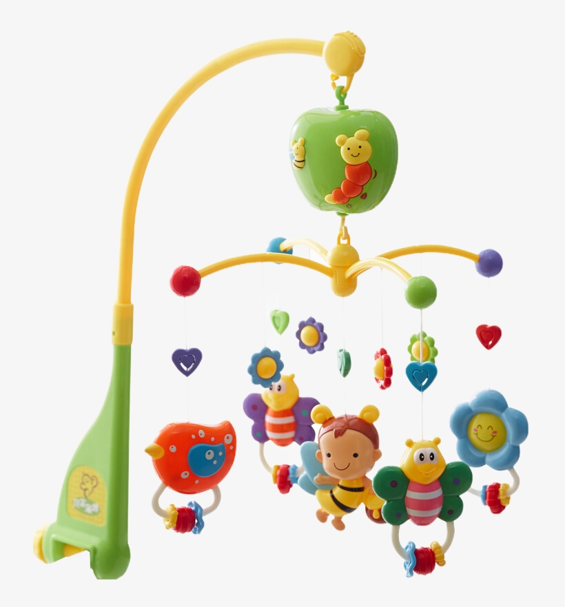 Gu Yu Newborn Baby Music Bed Bell Baby Bed Bed Hanging - Infant, transparent png #8017165