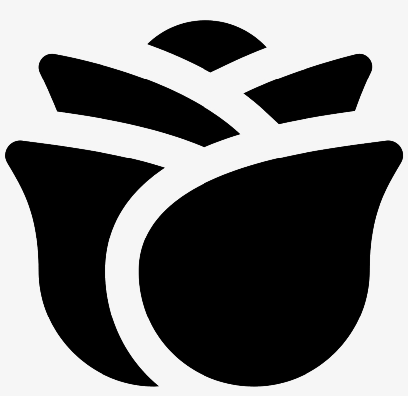 Rose Icon - Emblem, transparent png #8017906