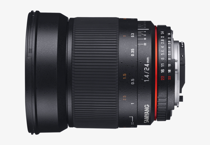 1551715857 - Box Samyang 24mm F1 4, transparent png #8018083