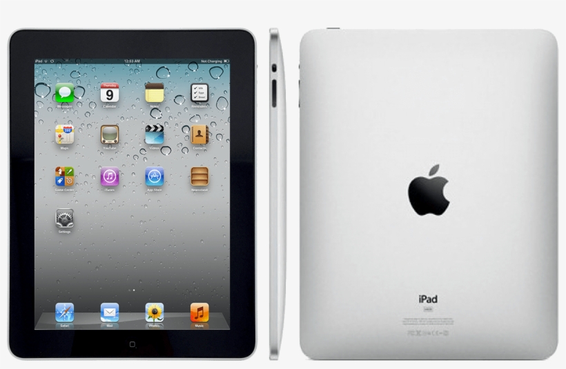 Apple Orginal Ipad - Apple Ipad 1, transparent png #8018252