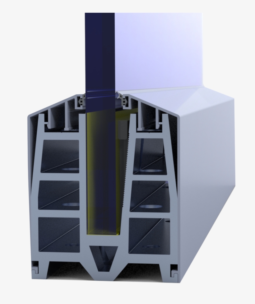 Bv8500 Is An Aluminium Profile System Ideal For Installation - Cupboard, transparent png #8018327