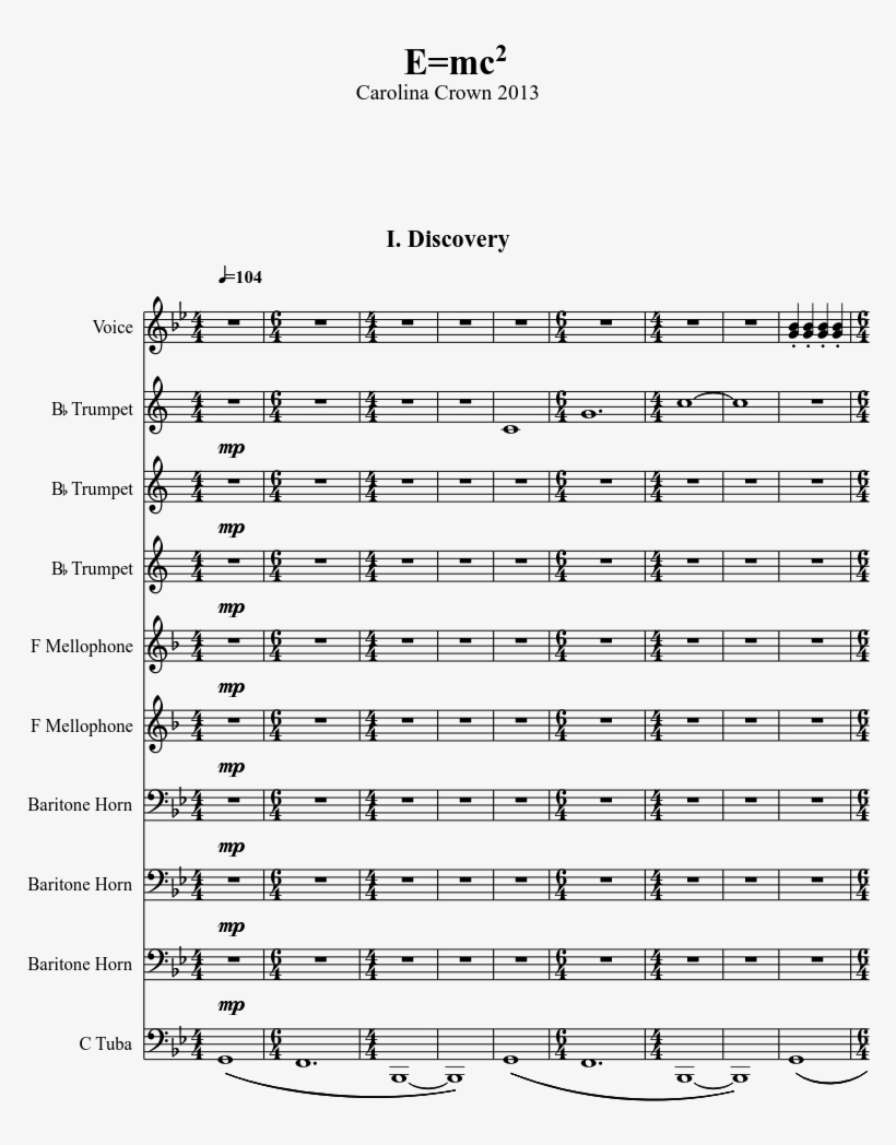 Print - Space Oddity Drum Sheet, transparent png #8018990