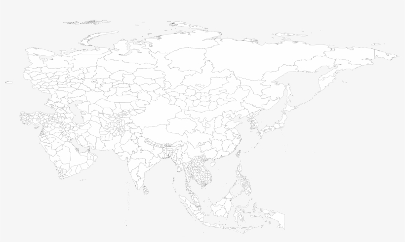 Asia 1st Level Political Divisions - Administrative Divisions Of Asia, transparent png #8019330