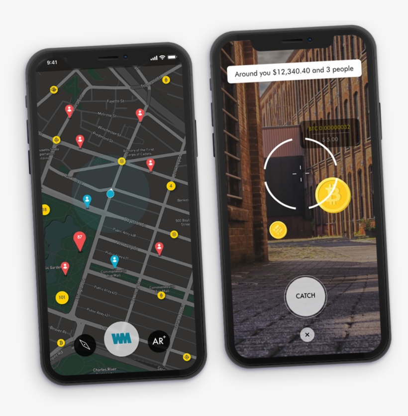 Catch Cryptocurrency Tokens Scattered Around Your City - Iphone, transparent png #8020225