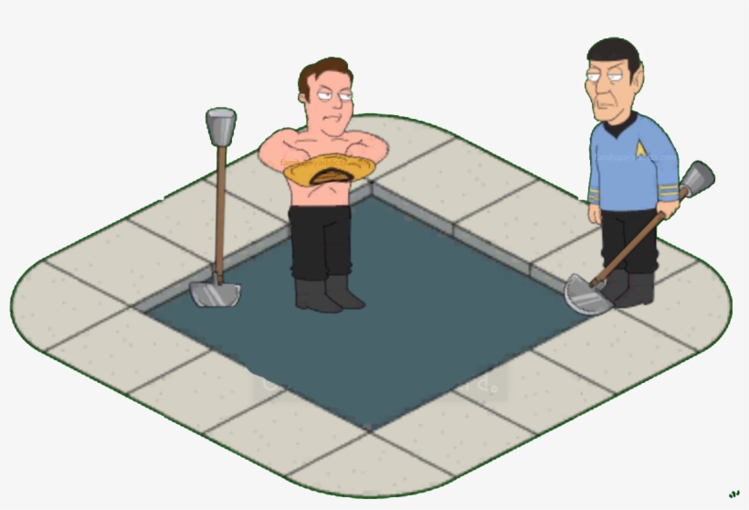 Captain Kirk Deul Spock - Spock Clams Down, transparent png #8020356