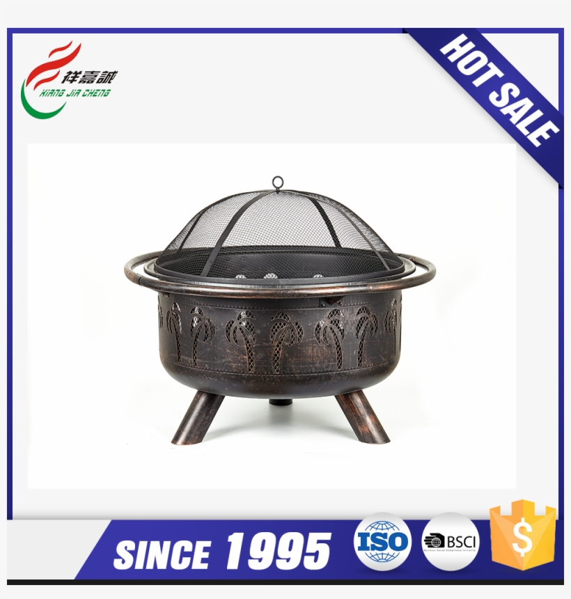 Outdoor Garden Fireplace Wood Fired Bbq Grill Barbecue - Shelf, transparent png #8021290