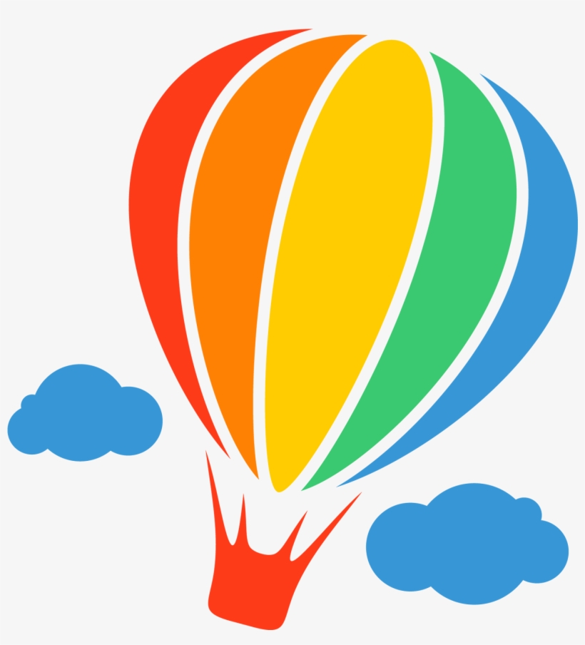 Hot Air Balloon Clipart High Resolution - Travel Favicon Png, transparent png #8021473