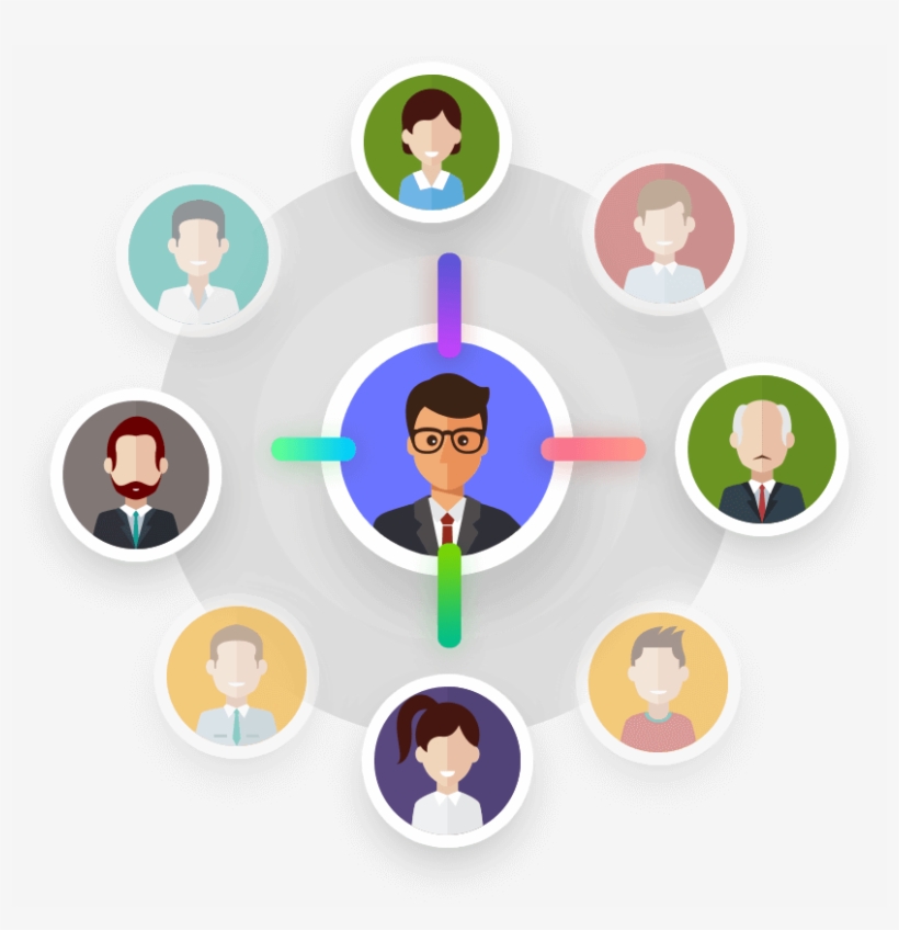 Combine Perfect Audience's Impressive Ad Retargeting - Icons Png Person, transparent png #8021511
