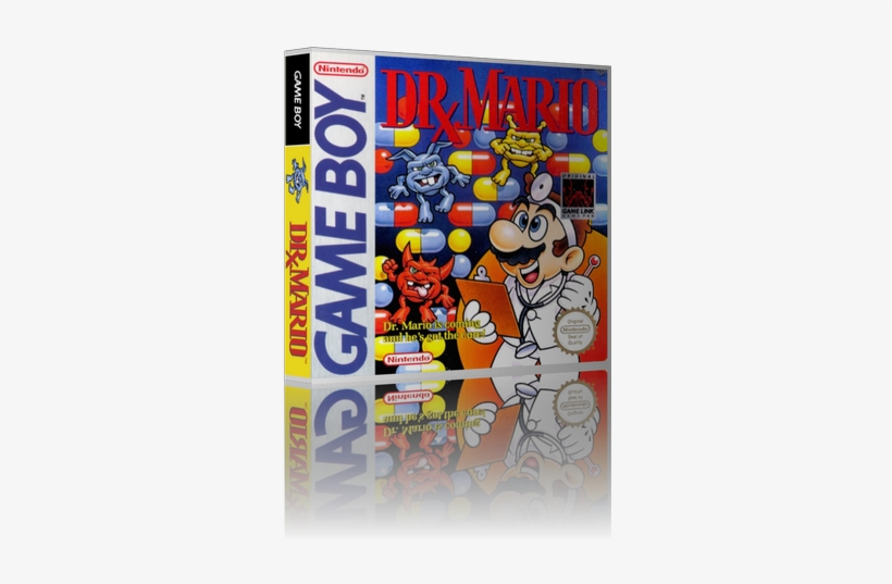 Drmario Replacement Retro Gaming Case - Game Boy, transparent png #8022224