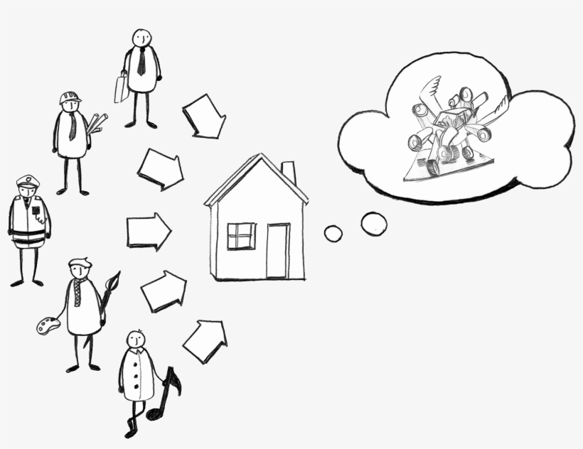 Mobilities And The City - Cartoon, transparent png #8022448
