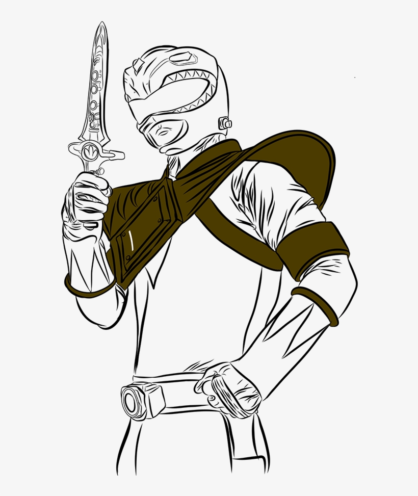 Https - //www - Etsy - Ranger 11 X 17 Print - Cartoon, transparent png #8022585