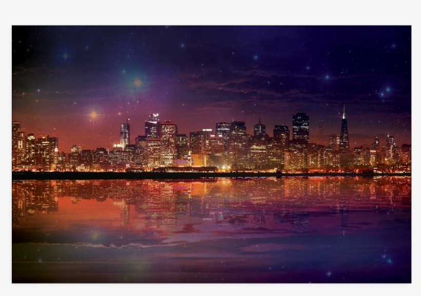 Dark As The Sky Poster - Skyline, transparent png #8022876