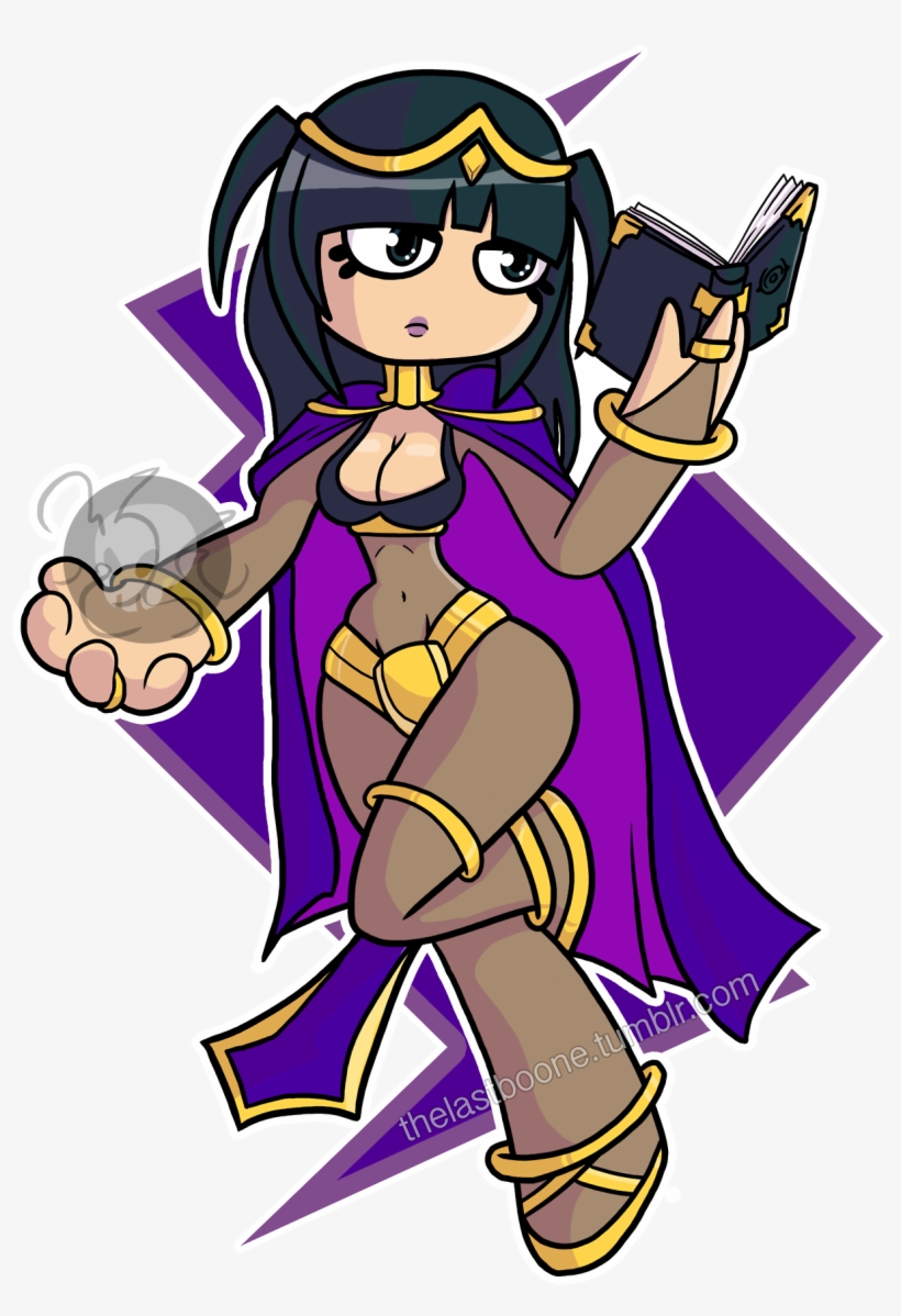 Tharja Fan Art Because Why Not - Cartoon, transparent png #8022920