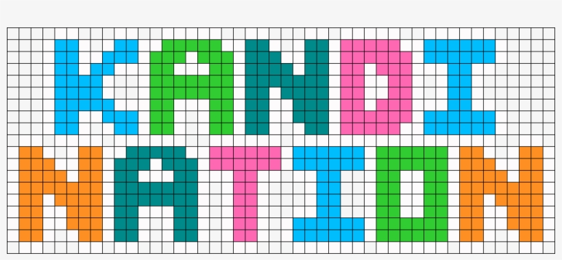Kandi Nation Group Perler - Art, transparent png #8023212
