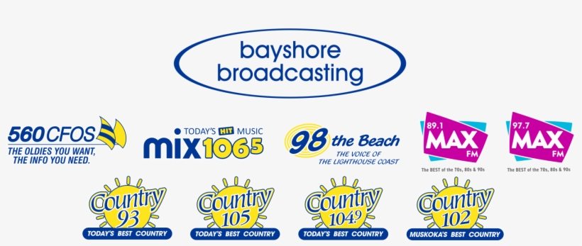 Bayshore Broadcasting Station Logos - 560 Cfos, transparent png #8023585