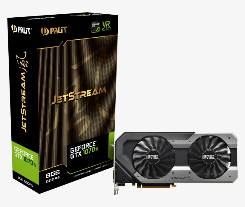 Product Detail - Palit Gtx1070 Super Jetstream, transparent png #8024058