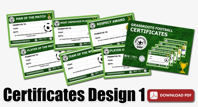 Certificates - Man Of The Match Certificate Template Football, transparent png #8024729