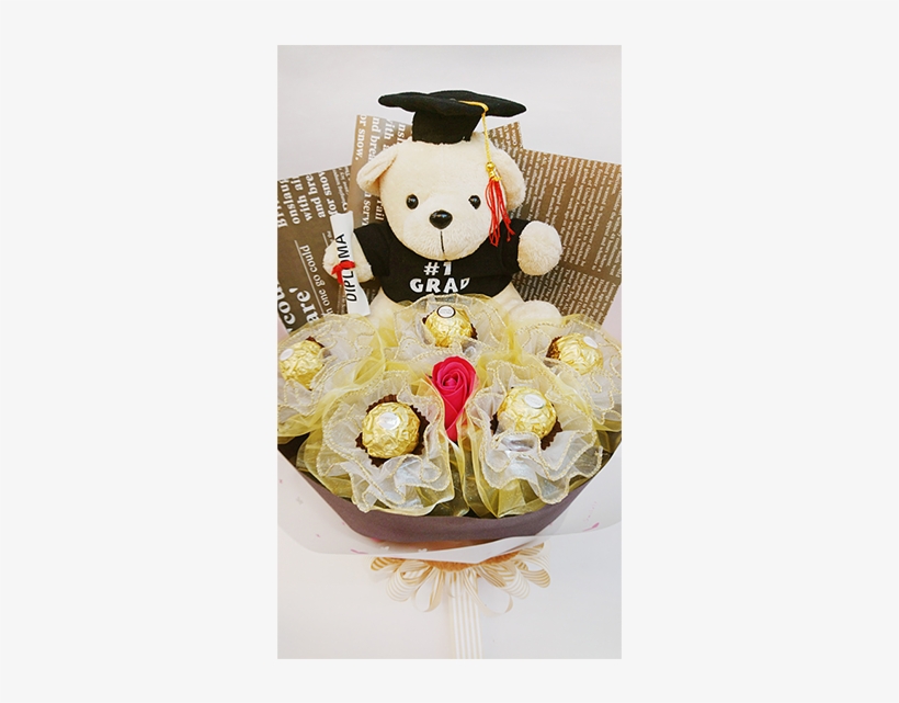 graduation teddy bear bouquet