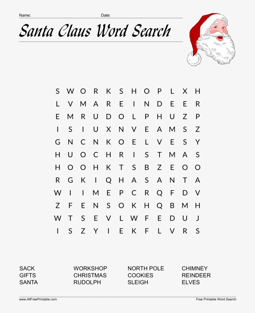 Large Size Of Word Search Template Blank To Print Free - Number, transparent png #8024832