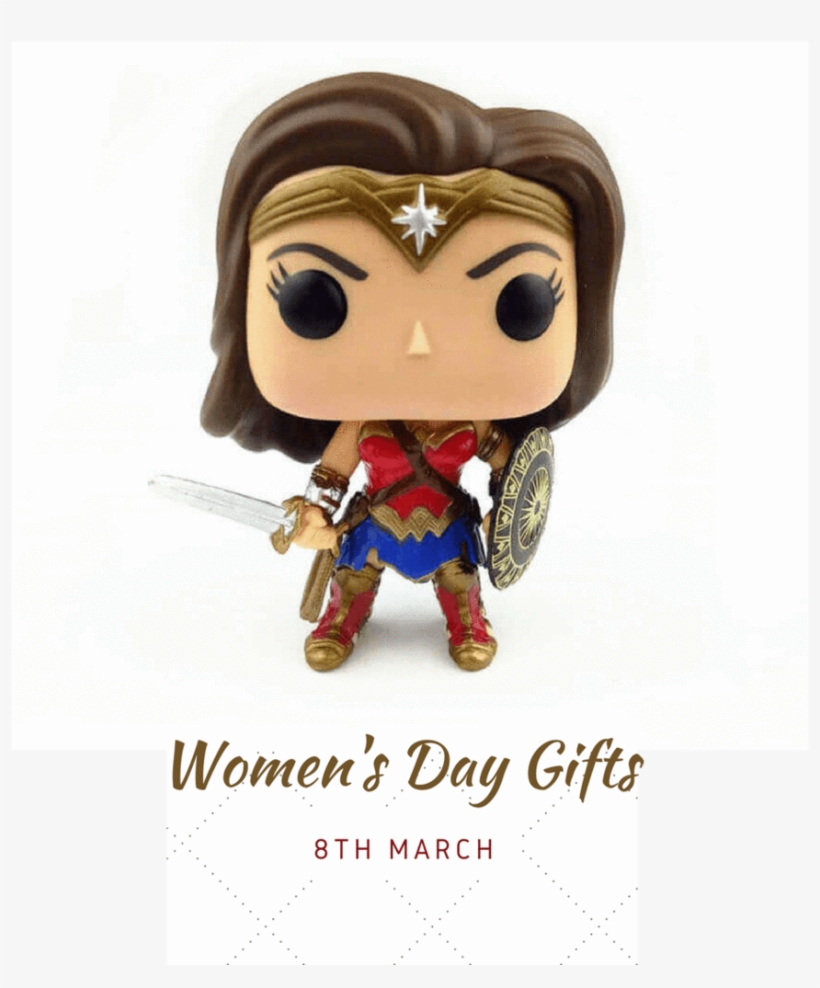 Wonder Woman Bobble Head Figure, transparent png #8024915