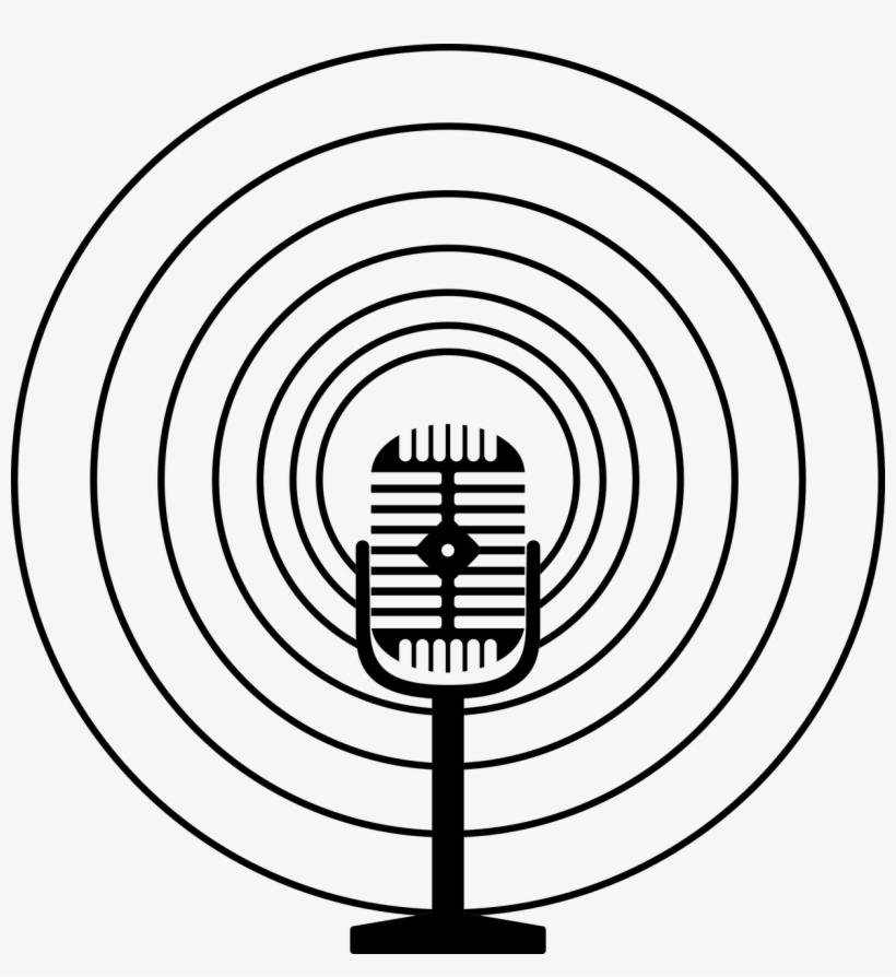 Microphone, transparent png #8025048