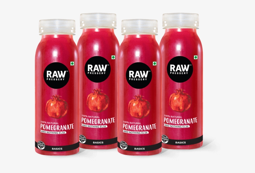 Buy Pomegranate Juice Online From Raw Pressery - Caffeinated Drink, transparent png #8025079