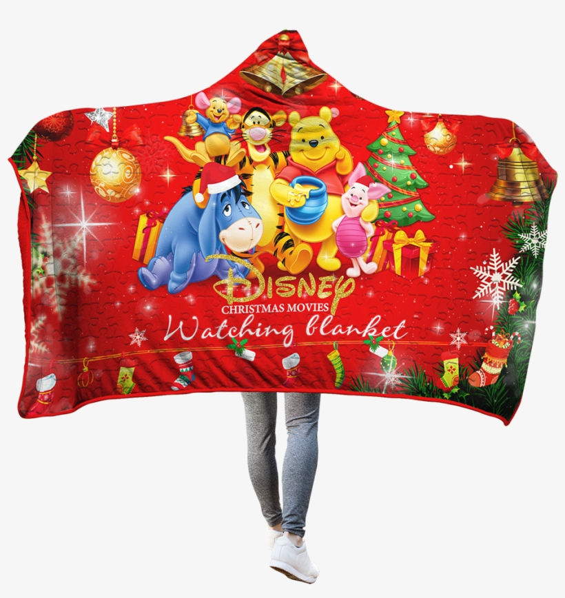 Disney Cartoon Characters 3d Hooded Blanket Hooded - Illustration, transparent png #8025317