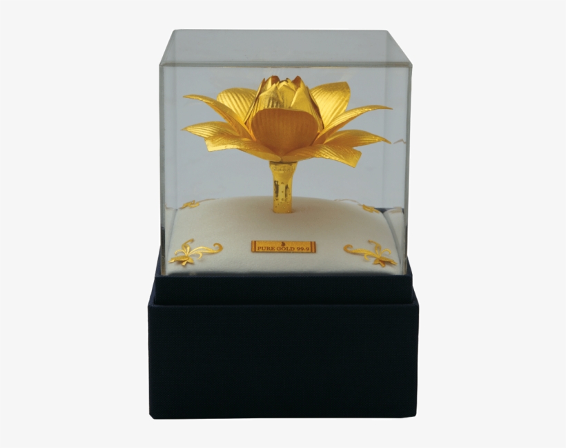 Golden Lotus - Trophy, transparent png #8025658